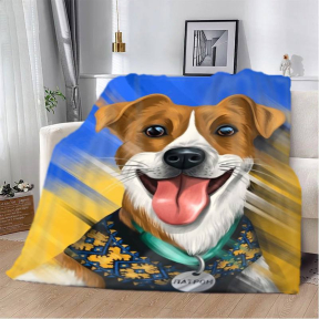 Плед 3D "Щасливий Пес Патрон" 2770_B 12905 135х160 см