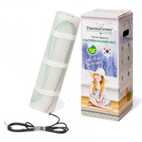 Нагрівальний мат під плитку ThermoGreen 150 / 0.5 м2 / 75 Вт