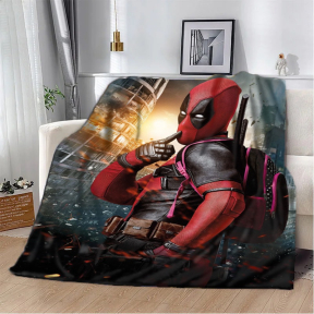 Плед 3D Дедпул 20222332_A 10610 160х200 см