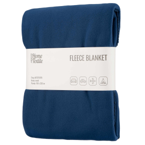 Плед Ardesto Fleece ART-0710-PB 160х200 см синий Плед Ardesto Fleece ART-0710-PB 160х200 см синий