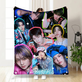 Плед 3D Эра Stray Kids 4062_A 17103 160х200 см Плед 3D Эра Stray Kids 4062_A 17103 160х200 см
