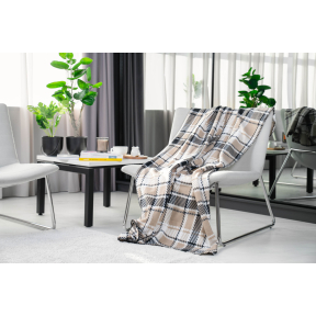 Плед Ardesto Fleece ART-0703-PB 130х160 см коричневый Плед Ardesto Fleece ART-0703-PB 130х160 см коричневый