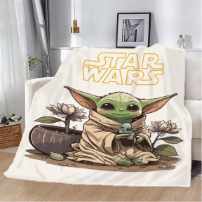 Плед 3D STAR WARS Малыш Йода 20222448_A 12255 160х200 см