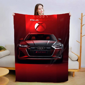 Плед 3D Элитная Audi 2957_A 13428 160х200 см Плед 3D Элитная Audi 2957_A 13428 160х200 см