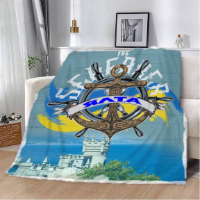 Плед 3D Ялта 2878_A 13177 160х200 см Плед 3D Ялта 2878_A 13177 160х200 см