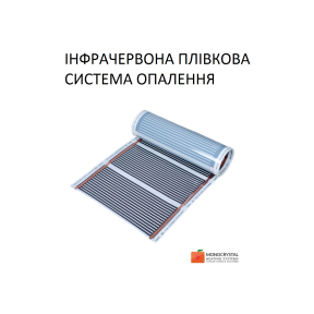 Інфрачервона плівка SUN HEAT ширина 60 см 